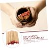BESPORTBLE 100pcs Chinese Divination Sticks Set for Fortune Telling Blank Bamboo Fortune Telling Rods for Adults Portable Divination Tools for Spiritual Practices Suitable for Temple Use view 3