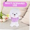 JOINPAYA 2pcs Plush Bear Hoodies for Stuffed Animals Cute Clothing Outfits for Plush Snug Fit Hooded Apparel Interchangeable Accessories for Creativity view 3