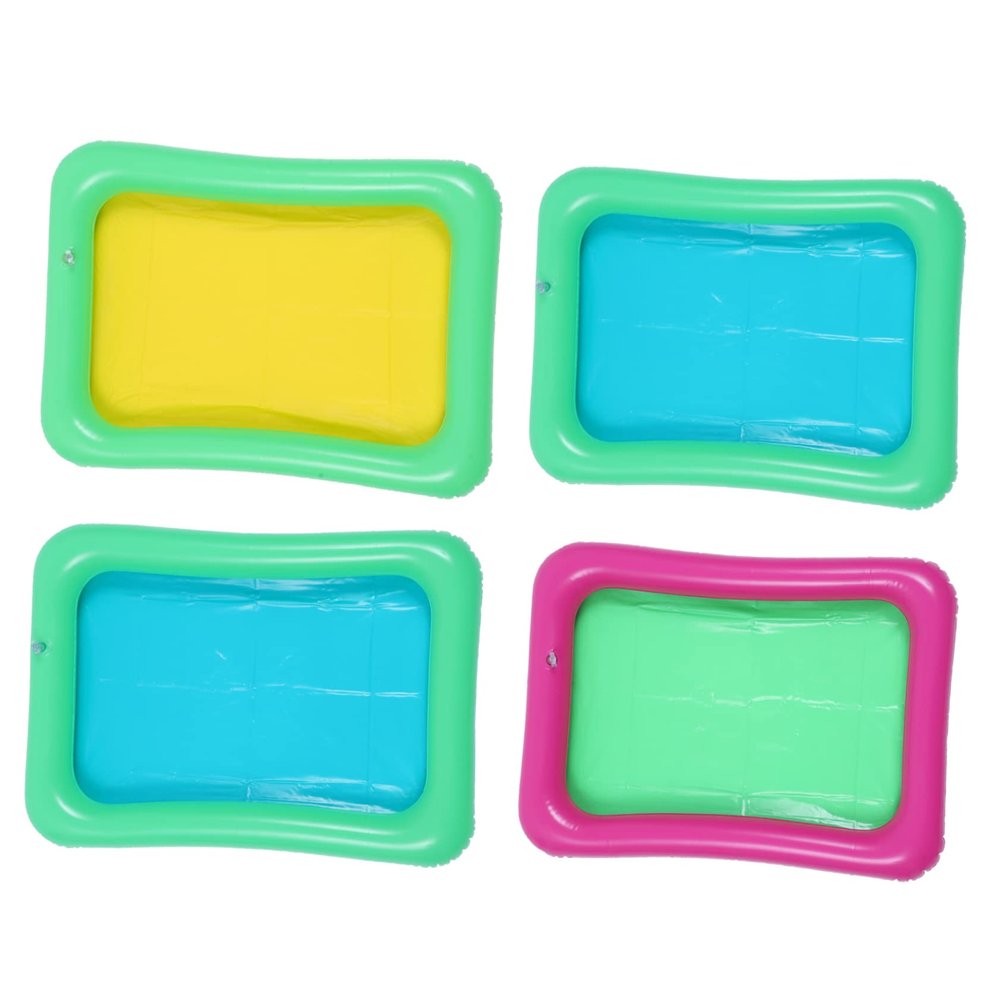 4Pcs Inflatable Beach Sand Sand Molds and Tools for Promotes Cognitive Development and Imaginative Play Random Color