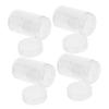 jojofuny 10Pcs Clear Coin Capsules Holder Coin Storage Containers for Coin Collecting Compact Coin Protectors with Transparent Design for Display and Exhibition view 1