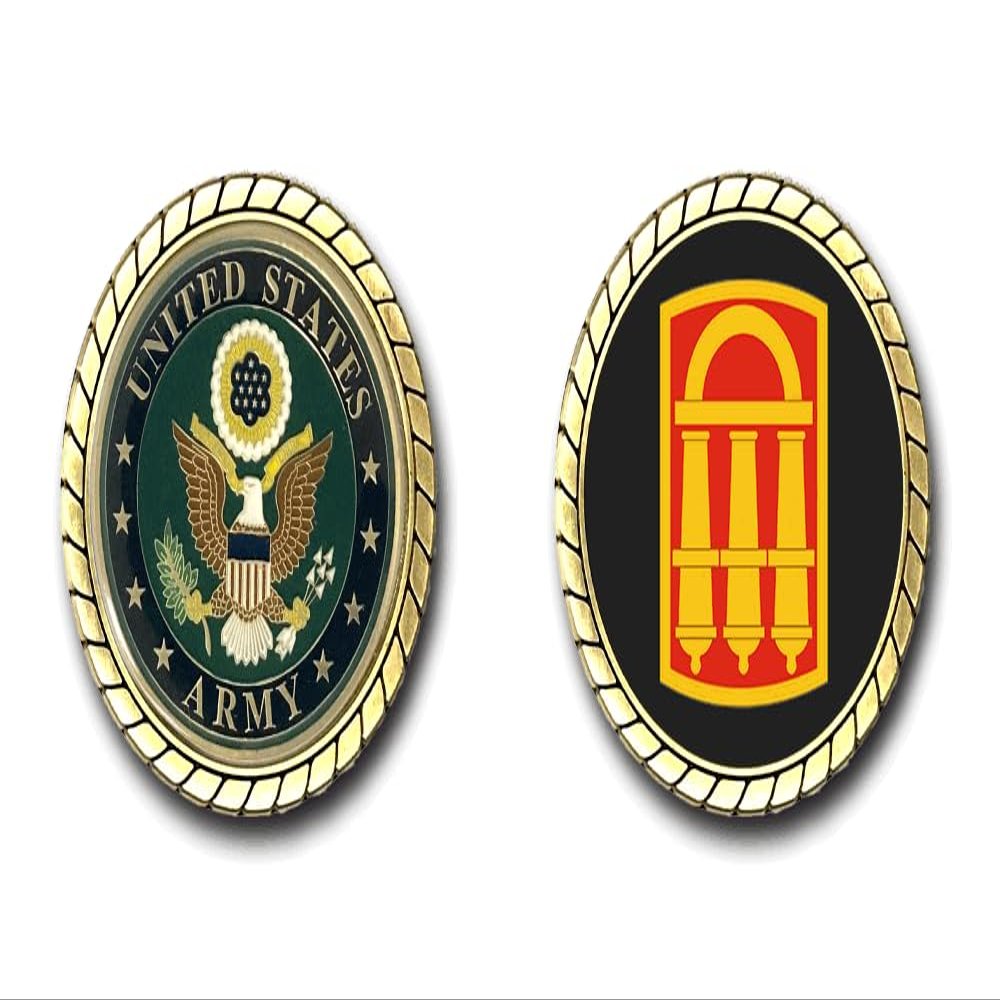 118th Field Artillery Brigade US Army Challenge Coin