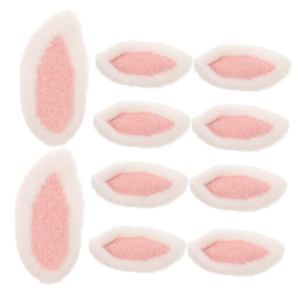 Beavorty 10pcs for Jewelry Hair Accessories Rabbit Ear Headband Craft Decorations