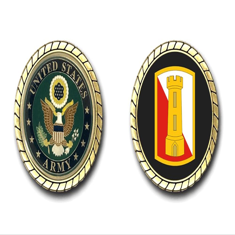 168th Engineer Brigade US Army Challenge Coin