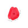 Yardwe 6Pcs Triangle Plastic Poker Card Holders Handheld Card Tray for Easy Clipping Home Office and School for Game and Parties view 2