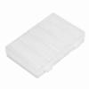 Keenso 100pcs Capsules Metal Money Holders 5 Sizes Transparent Plastic Box/Cover with Foam Seals for Secure Storage and Easy Access view 3