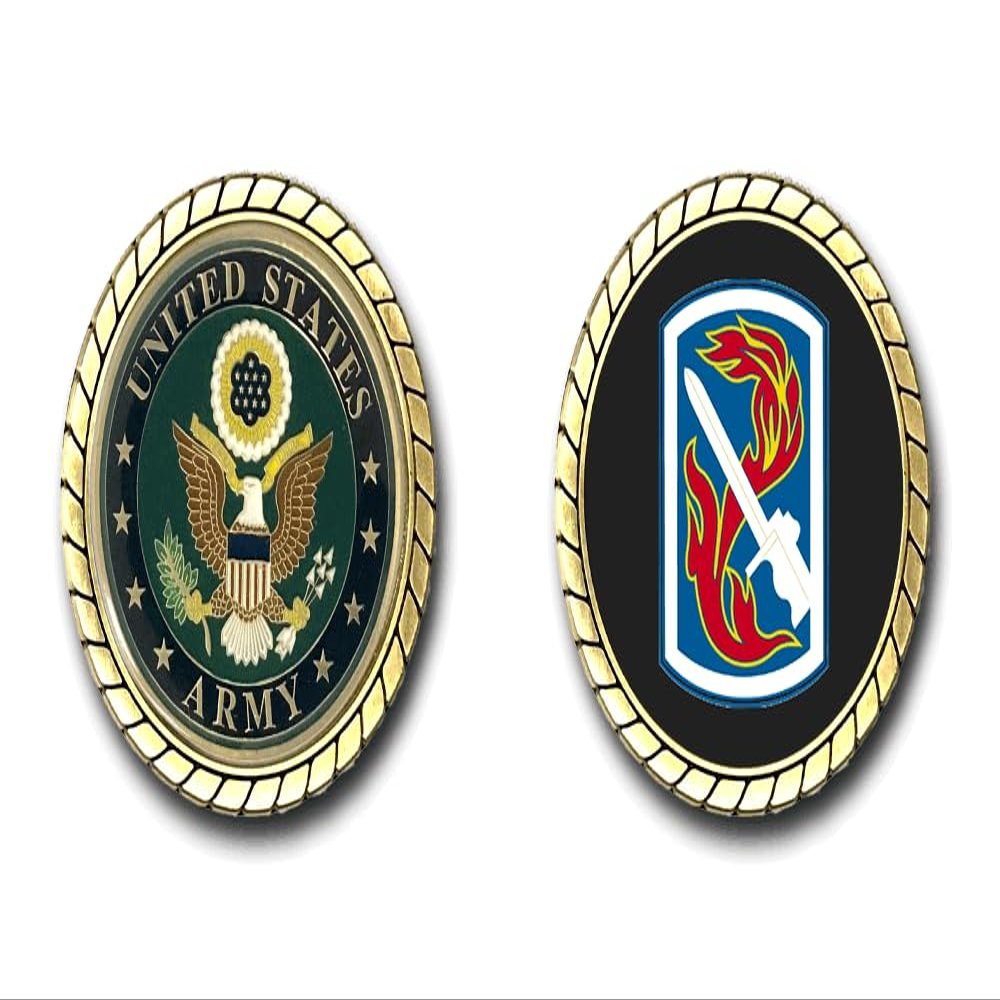 198th Infantry Brigade US Army Challenge Coin