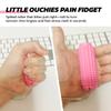 2PCS Little Ouchies Pain Fidget, Pain Stim Tool Spiky Sensory Fidget Toys For Adults Anxiety Relief, Portable ADHD Autism Clicker, Grippie For Focus & Skin Picking, Stress Relief Gift For Teens -Black view 2