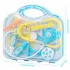 Kiszo Toddler Doctor Kit - 12 Pieces & Carry Case - Dr Pretend Play Medical Toys, Kids Doctors Play Set for 3-5 6-8 Year Old Boy (Blue) view 2