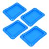 4pcs Inflatable Pool Floating Buffet Tray Game Holder for Outdoor Parties Summer Activities and Group Play Portable Inflatable Design view 1