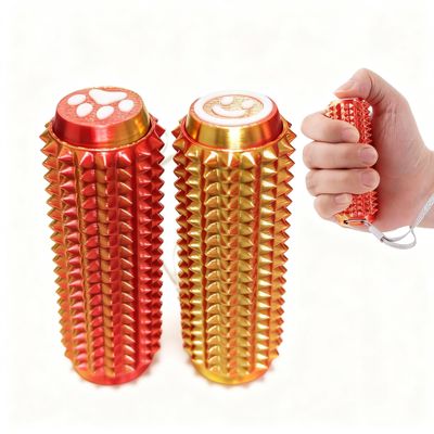 2PCS Little Ouchies Pain Fidget, Pain Stim Tool Spiky Sensory Fidget Toys for Adults Anxiety Relief, Portable ADHD Autism Clicker, Grippie for Focus & Skin Picking, Stress Relief Gift for Teens - RED