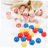 Hohopeti 30pcs Colorful Bingo Balls for Party Games Replacement Raffle Balls Numbered Game for Home Activities and Lottery Drawings view 4