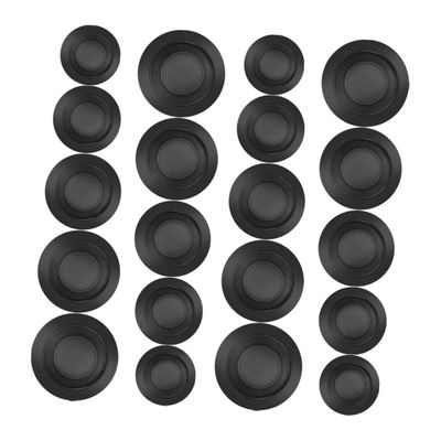 BESTOYARD 15pcs Universal Piggy Bank Lid Plugs Rubber Coin Box Stoppers Replacement Cap for Saving Box Compatible Most Piggy Banks Sturdy and Easy to Use