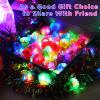 Mikulala 100 Pack Light up Rings Glow in the Dark Party Supplies, Easter Birthday Party Favors Gifts for Kids, Goodie Bag Stuffers Classroom Prizes, Carnival Concert Rave Accessories view 4