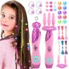 Yoloflix Hair Salon Toys for Girls, Automatic Hair Braiding Machine & Rope Braider with Accessories, Kids Hair Styling Tool, Christmas & Birthday Gifts Toys for Girls view 1