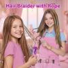 Yoloflix Hair Salon Toys for Girls, Automatic Hair Braiding Machine & Rope Braider with Accessories, Kids Hair Styling Tool, Christmas & Birthday Gifts Toys for Girls view 2