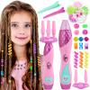 Yoloflix Hair Braiding Machine, Hair Salon Toys for Girls with Braider, Beads, Wig & Accessories, Kids Hair Styling Tool Toy Set, Christmas Birthday Toys Gifts for Girls view 1