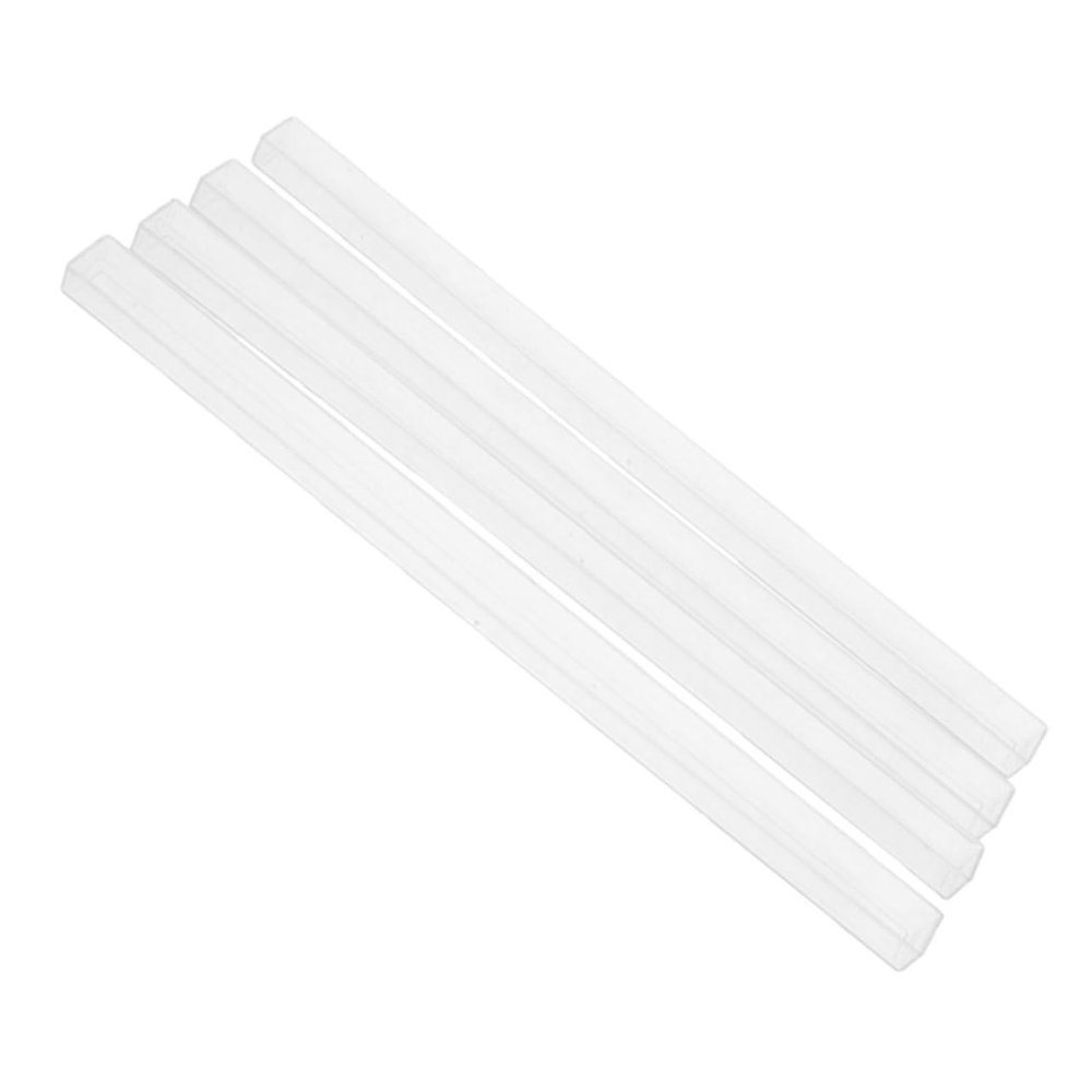 4pcs Mini Mahjong Racks U Shaped Slot Mahjong Holder for Travel Lightweight Tile Arrangement Tool Compact and Secure Design for Group Play