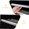 4pcs Mini Mahjong Racks U Shaped Slot Mahjong Holder for Travel Lightweight Tile Arrangement Tool Compact and Secure Design for Group Play view 3