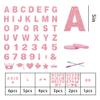 131 PCS Custom Banner Glitter DIY Letter Banners Personalized Banner for Birthday Congratulations Wedding Party Rose Golden Glitter 5-inch view 2