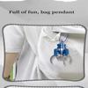 4 Pcs Claw Grabber Fidget Keychain for Adults - Stress Relief Sensory Desk Toy, Office Anxiety Relief with Squeeze & Press Function, DIY AccessoryGifts for Adult to Relief Stress Pass the Time view 3