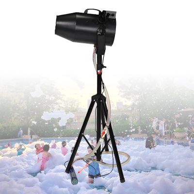 LADECNERHT 1000w Foam Machine for Kids - Easy to Use Foam Making Toy with Large Foams Production, Perfect for Birthdays, Celebrations, and Backyard Events,Black