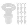18pcs Kids Training Toilet Ladder Screws Replacement Toilet Seat Screw Fasteners Accessories with Tightening Key for Potty Training Safety and Stability view 1