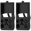 2-Pack Compatible with R36 Max Handheld Game Console Case, Slim Soft Silicone Full Protective Case Cover for R36 Max Accessories (Black+Black) view 1