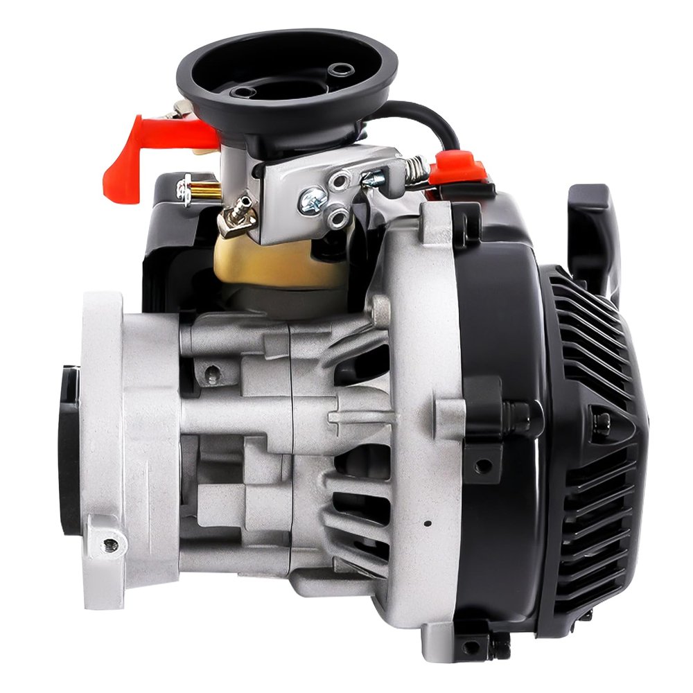 30.5CC 2-Stroke Engine Kit, 2.1kW High-Speed Powerhouse with 4-Point Mount,Air-Cooled Racing Motor for Baja RC Cars & Off-Road Vehicles,19,000 RPM Performance
