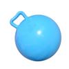 FUNNETOYU Inflatable Hop Ball with Handle Blue Jumping Ball for Indoor Outdoor Fun Promotes Coordination and Balance for Ages view 1
