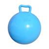 FUNNETOYU Inflatable Hop Ball with Handle Blue Jumping Ball for Indoor Outdoor Fun Promotes Coordination and Balance for Ages view 2