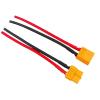 VDAQXKP 10PCS XT60 XT-60 Male Female Bullet Connectors Plugs with PVC 14 AWG Wire for RC Lipo Cable Connector(TX60-M-15CM 10PCS) view 1