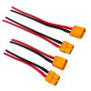 VDAQXKP 10PCS XT60 XT-60 Male Female Bullet Connectors Plugs with PVC 14 AWG Wire for RC Lipo Cable Connector(TX60-M-15CM 10PCS) view 3