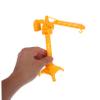 Kisangel 10Pcs Manual Lift Tower Crane Portable Construction Playset for Indoor Outdoor Use Fine Motor Skills Development Realistic Engineering Vehicles Fun view 4