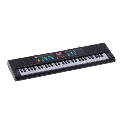 Alomejor 61 Keys Kids Digital Piano Keyboard with Microphone USB Cable for Phone Tablet 6 Demo Songs 16 Tones 6 Rhythms Teaching Function Recording Adjustable Volume