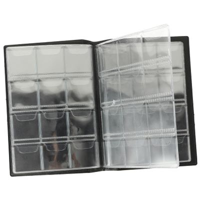Angoily Coin Collection Album Book PU Storage Case for Commemorative Coins Display Holder for Collectors and Enthusiasts