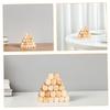 BESPORTBLE 100Pcs Blank Wooden Dice Sided Rounded Corner Cubes for DIY Crafts Board Games and Educational Activities Wood Blocks for Creative Projects view 3