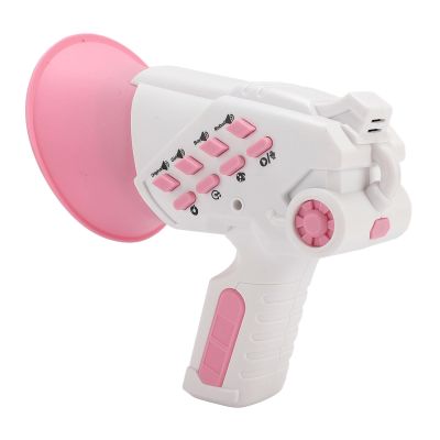 Alomejor Kids Voice Changer Device Handheld Voice Changing Toy with Multi Sound Effects for Childrens Entertainment Creativity and Learning (Pink)