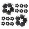 BESPORTBLE 18pcs Foosball Table Football Balls 32mm Star Pattern Mini Soccer Balls for Kids Adults Sports Games Indoor and Outdoor Activities view 1