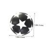BESPORTBLE 18pcs Foosball Table Football Balls 32mm Star Pattern Mini Soccer Balls for Kids Adults Sports Games Indoor and Outdoor Activities view 2