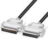 VDAQXKP Industrial DB44 IO Connector Servo PLC Contror Cord DB 44 Pin Data Cable Shieled Control Signal Line fo B2A2 Servo Driver(Male and Female,1M) view 1