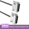 VDAQXKP Industrial DB44 IO Connector Servo PLC Contror Cord DB 44 Pin Data Cable Shieled Control Signal Line fo B2A2 Servo Driver(Male and Female,1M) view 2