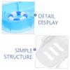 1Set Miniature Pool Accessory Dollhouse Swimming Pool Swim Ring Beach Chair and Umbrella Models for DIY Fairy Garden and House Decoration Collection view 3