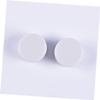 DOITOOL 100Pcs White Flat Ring Bell Boxes for Babies Plastic Rattle Toy Accessories Noiseless Playtime for Infants and Toddlers for Sensory Development view 3