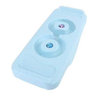 Alomejor Sensory Training Rocking Board Balance Trainer for Kids Plastic Rocking Seesaw with NonSlip Surface 18.9x7.28 Inch for Toddlers Outdoor Play Kindergarten