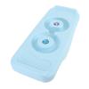 Alomejor Sensory Training Rocking Board Balance Trainer for Kids Plastic Rocking Seesaw with NonSlip Surface 18.9x7.28 Inch for Toddlers Outdoor Play Kindergarten view 1
