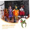 ABOOFAN Green Dinosaur Headband Party Decorations Stuffed Dinosaur Headband Fashion Headwear view 3