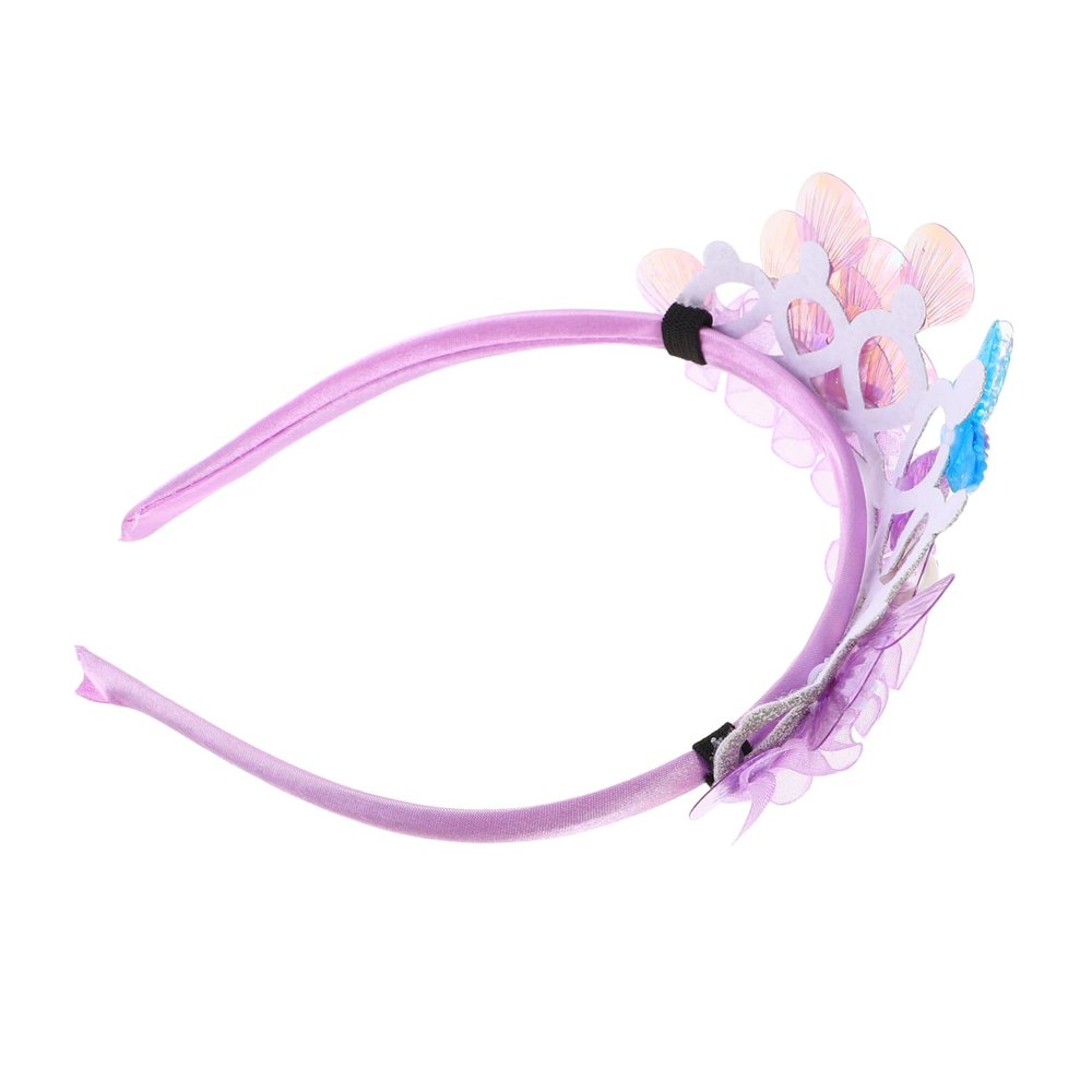 BESPORTBLE Mermaid Headband with Seashells and Pearls Ocean Themed Hair Accessory for Birthday Parties and Dress Up Events Comfortable Fit for Little Costumes