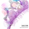 BESPORTBLE Mermaid Headband with Seashells and Pearls Ocean Themed Hair Accessory for Birthday Parties and Dress Up Events Comfortable Fit for Little Costumes view 3