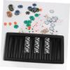 Yardwe Portable Transparent Poker Chip Tray Compact Chip Display Rack for Easy Storage Transport Poker Chip Holder for Smooth Gaming Experience view 4