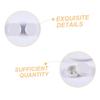 NUOBESTY 50Pcs Rattle Ball Insert Repair Safe Plastic Ring Rattles for Pets Promotes Hand Eye Coordination Auditory Stimulation for Playtime and Sensory Development view 2